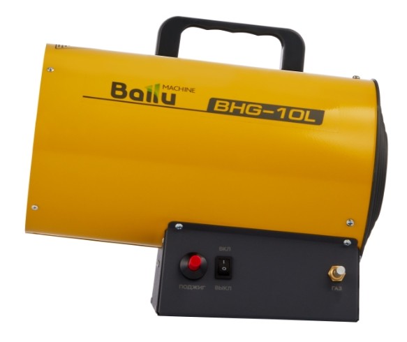 Тепловая пушка Ballu BHG-10L (газовая, высокопроизводительная)