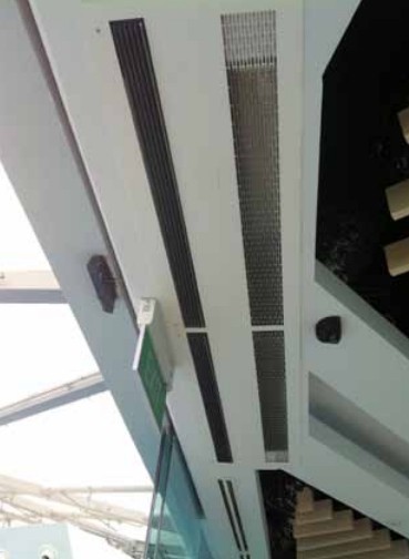 Тепловая завеса Frico AR210W (компактная, встраиваемая, потолочная, водяная)