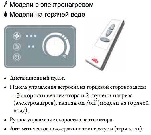 Тепловая завеса Frico PA3210CE08 (электрическая)