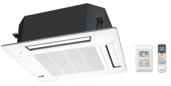 VRF кассетный внутренний блок Fujitsu AUXA34GALH / UTGUGYAW (четырехпоточный) Инверторный