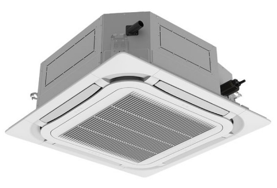 Кассетный кондиционер General Climate GC-4CE36HRF / GU-UE36HF (инверторный)