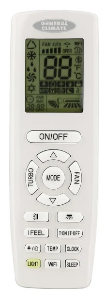 Напольно-потолочный кондиционер General Climate GC-CFE18HRF / GU-UE18HF (инверторный)