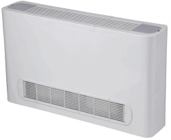 Напольно-потолочный фанкойл General Climate GCX-W-04F(3) (двухтрубный, в корпусе, универсальный, забор воздуха спереди)