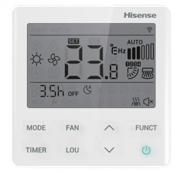 Канальный кондиционер Hisense ADT-18UX4RCL8 / AUW-18U4RS7 (инверторный)