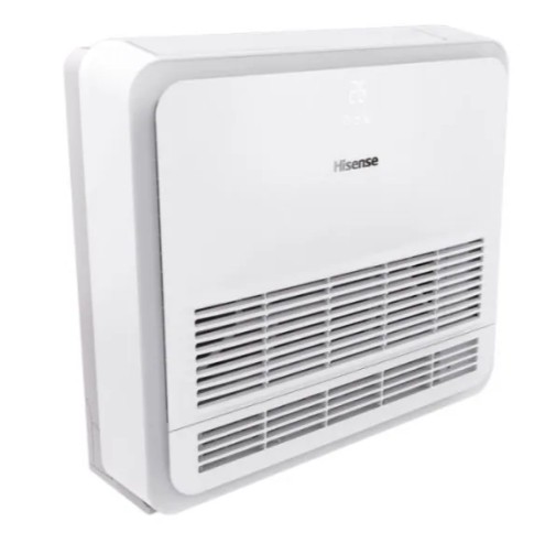 Напольно-потолочный кондиционер консольного типа Hisense AKT-12UR4RK8 / AUW-12U4RS8 (инверторный)