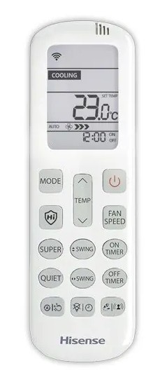 Настенный внутренний блок Hisense AMS-09UW4RMRKB00 Wi-Fi (инверторный, с модулем Wi-Fi)