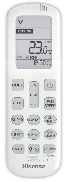 Внутренний настенный блок Hisense AMS-12UR4SVETG67(R) инверторный