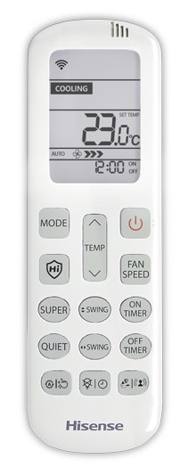 Внутренний настенный блок Hisense AMS-12UW4RVETG00(B) (инверторный)