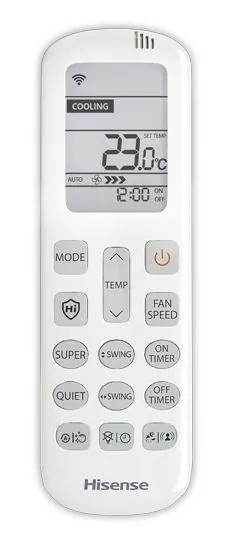 Сплит система Hisense AS-07UW4RYRCA00 Wi-Fi (инверторная)