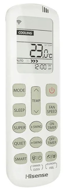 Сплит система Hisense AS-10UW4RVETG00(R) Silver (инверторная)