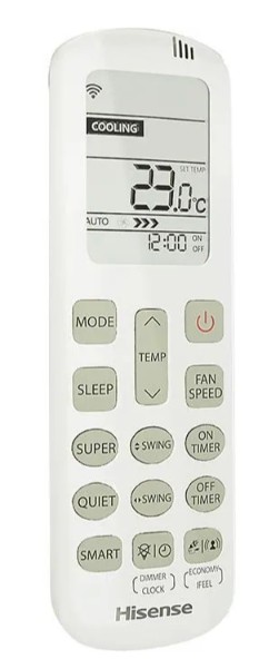 Сплит система Hisense AS-10UW4RVETG01(S) Wi-Fi (инверторная)