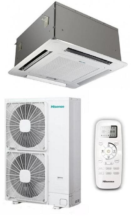 Кассетный кондиционер Hisense AUC-48UX4SFA / AUW-48U6SP1 Инверторный