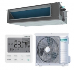 Канальный кондиционер Hisense AUD-36UX4REH8 / AUW-36U4RK7 (инверторный)