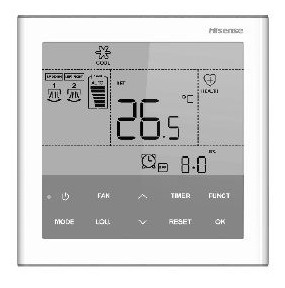 Внутренний канальный блок Hisense AVD-76HJFH (инверторный, высоконапорный)
