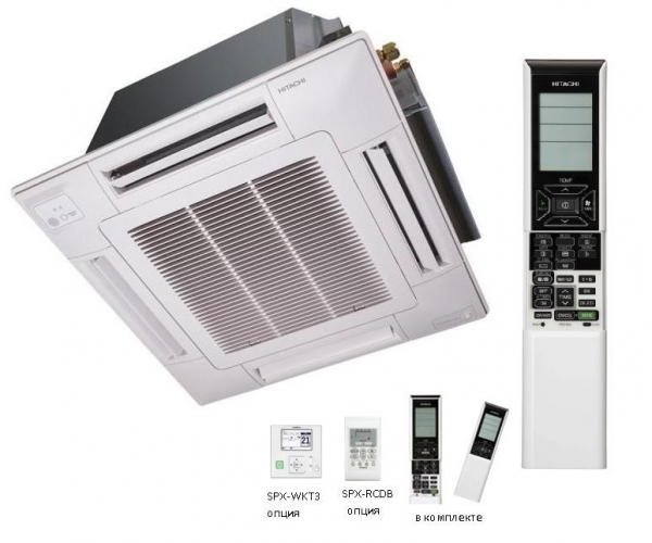 Внутренний кассетный блок Hitachi RAI-25QPB / RAI-ECPP Инверторный