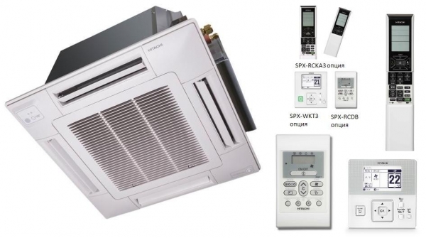 Внутренний кассетный блок Hitachi RAI-60RPE / P-AP56NAMS Инверторный