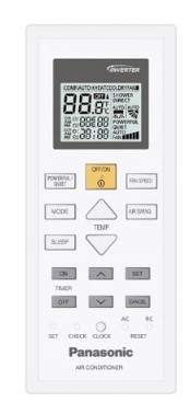 Инверторный кондиционер Panasonic CS-PZ25WKD / CU-PZ25WKD (компактный)