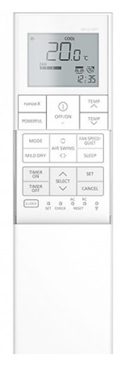 Внутренний блок настенный кондиционер Panasonic CS-TZ35ZKEW (компактный, инверторный)