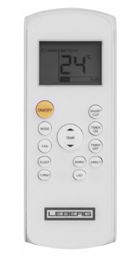 Сплит система Leberg LBS-VKG07UA2 / LBU-VKG07UA2 Инверторный