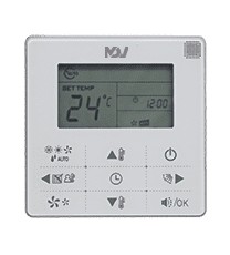 Настенный фанкойл MDV MDKG-V250C (двухтрубный, со встроенным смесительным узлом)