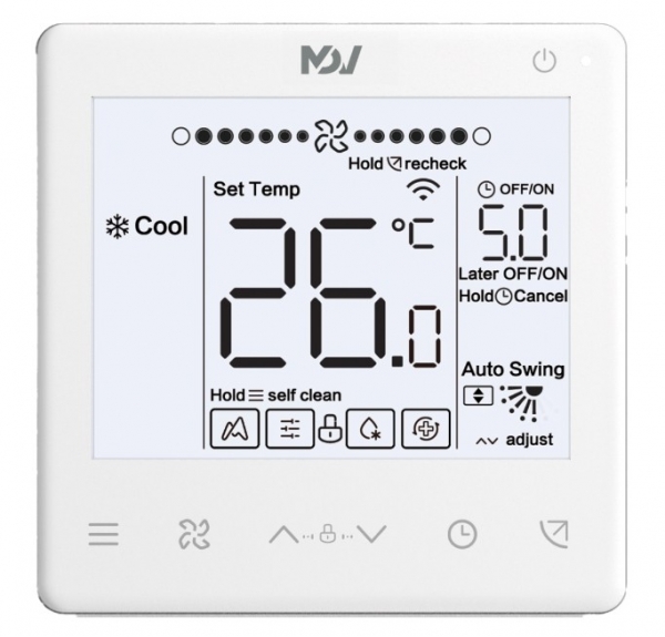 Кассетный фанкойл MDV MDVFN-600C4VFEA / MDV-MBQ4-01E1 (четырехтрубный)