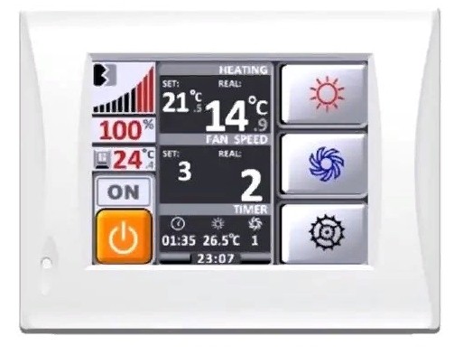 Приточная установка Minibox  W-1050 PREMIUM GTC (с водяным нагревателем)