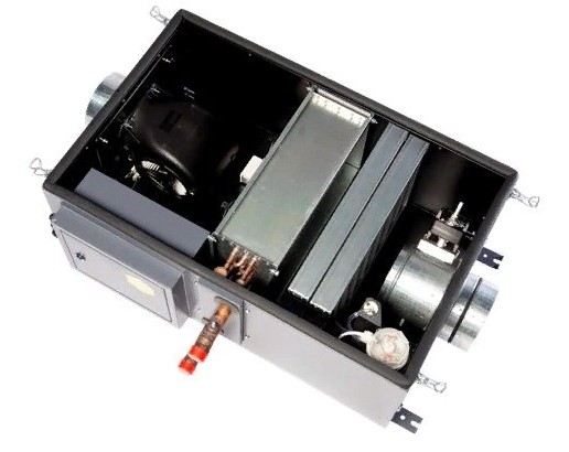 Приточная установка Minibox W-650 PREMIUM Zentec (с водяным нагревателем)