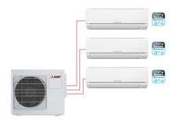 Мультисплит система Mitsubishi Electric 2*MSZ-HJ25VA ER1 + MSZ-HJ35VA ER1 + MXZ-3HJ50VA ER1