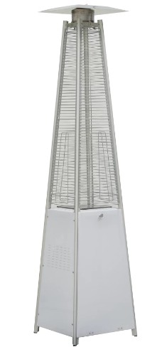 Уличный обогреватель Neoclima 08HW-BL (c LED-подсветкой, газовый, инфракрасный, пирамида)