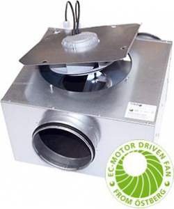 Канальный вентилятор Ostberg LPKB silent 100 C1 EC