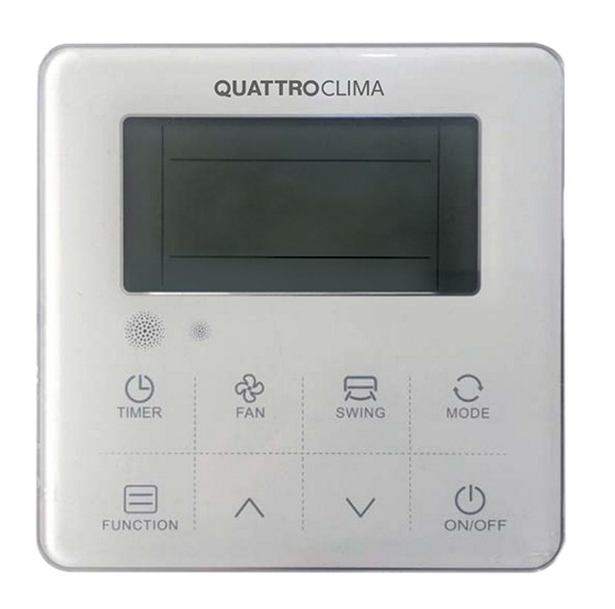 Кассетный кондиционер QuattroClima QV-I12CG / QN-I12UG / QA-ICP9