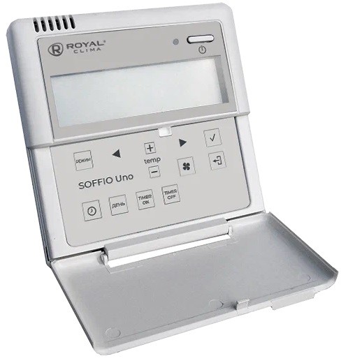 Приточно-вытяжная установка Royal Clima RCS-1250-U+RCE-WFM (с Wi-Fi модулем, компактная)