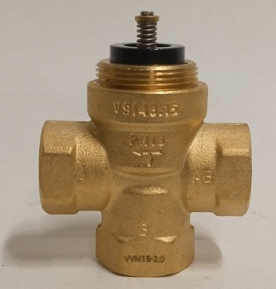 Трехходовой клапан Royal Clima VVM15-20 (с приводом VAM230)