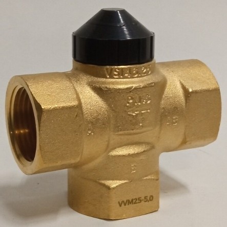 Трехходовой клапан Royal Clima VVM25-50 (с приводом VAM230)
