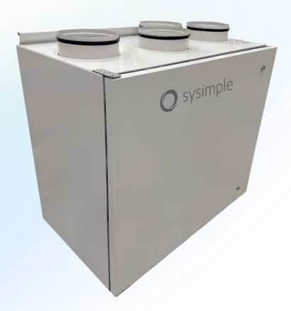 Приточно-вытяжная установка Sysimple SAVE VTR 275 (роторный рекуператор)