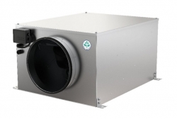 Канальный вентилятор круглый Systemair KVK Slim 315 EC (шумоизолированный)