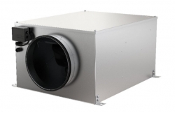 Канальный вентилятор круглый Systemair KVK Slim 400 (шумоизолированный)