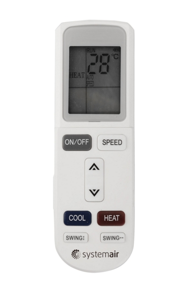 Кассетный кондиционер Systemair SYSPLIT CASSETTE 24 EVO HP Q Инверторный