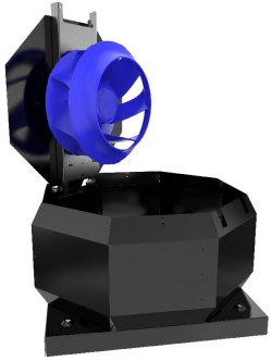 Крышный вентилятор Systemair TOV 450-4 Roof fan +
