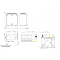 Схема Topvex TX03 EL R AHU C