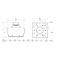 Схема DVN 450D4 IE3 roof fan