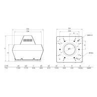 Схема DVN 710D6 L IE3 roof fan