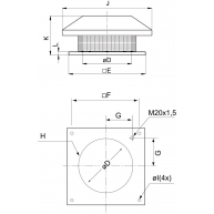 Схема DHS 710DV sileo roof fan
