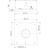 Схема TFE 220 M Roof fan
